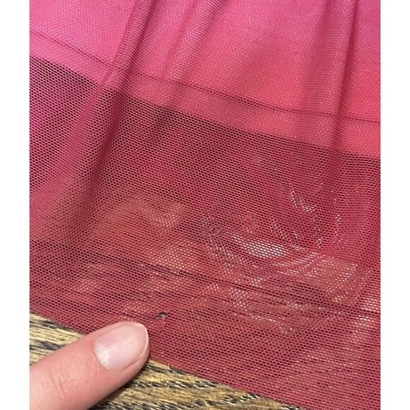 Hanna Andersson‎ Pink Tiered Ruffle Twirl Sleeveless Tutu Dress Size 6-7 Flawed - Picture 11 of 11